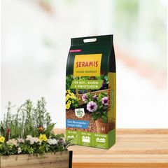 Giá thể cây trồng chậu SERAMIS - Túi 6L (≈2,4Kg)