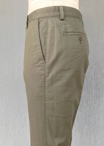  QUẦN KAKI NAM KHÔNG LY CHỐNG NHĂN QK30-063 KHAKI 