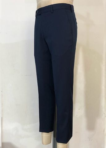  QUẦN TÂY NAM KHÔNG LY SLIMFIT QT52-031S NAVY 