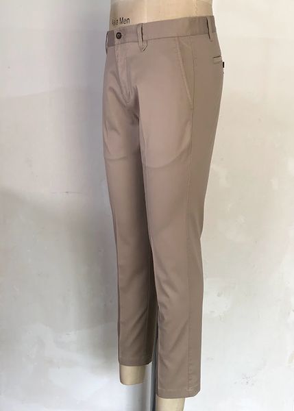 QUẦN KAKI NAM CHỐNG NHĂN SLIMFIT QK33-012S-2 BEIGE