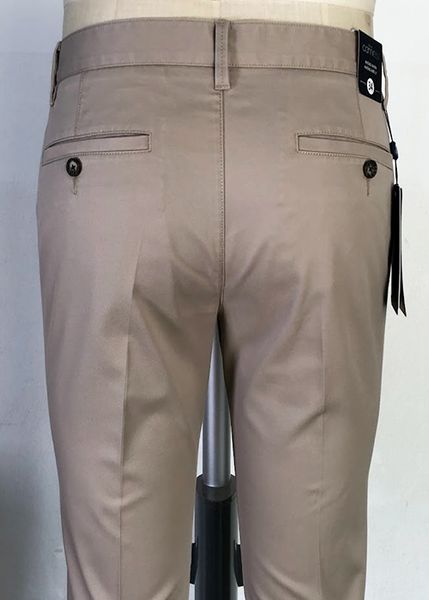 QUẦN KAKI NAM CHỐNG NHĂN SLIMFIT QK33-012S-2 BEIGE