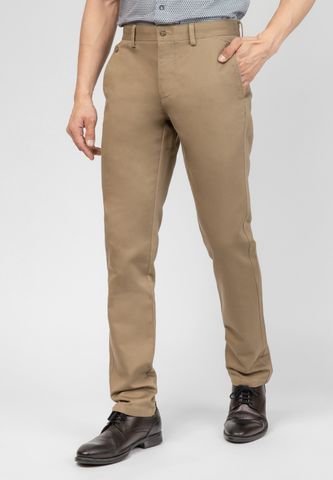  QUẦN KAKI NAM KHÔNG LY SLIMFIT 51913-03F-4 BROWN 