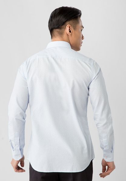 ÁO SƠ MI NAM SLIMFIT DÀI TAY B1815-07F-3 CHỮ THẬP