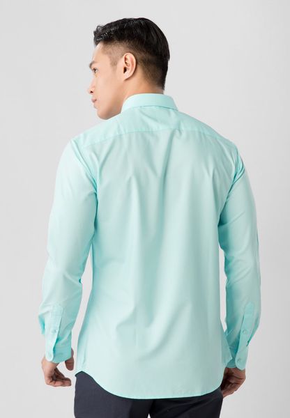 ÁO SƠ MI NAM SLIMFIT DÀI TAY B1817-06F-3 XANH NGỌC