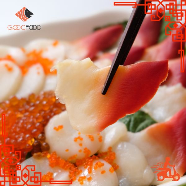 Sashimi sò đỏ Nhật Bản - GoocFood