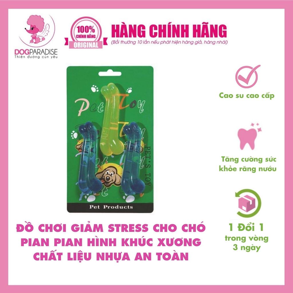 Đồ Chơi Cho Chó Hình Xương P579 | PIAN PIAN