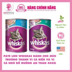 PATE LON WHISKAS MÈO TRƯỞNG THÀNH 400g