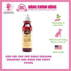 Dầu gội và xả cho chó con Budle Ecoland Shampoo and Rinse for Puppy 500ml - BB105 | Budle budle