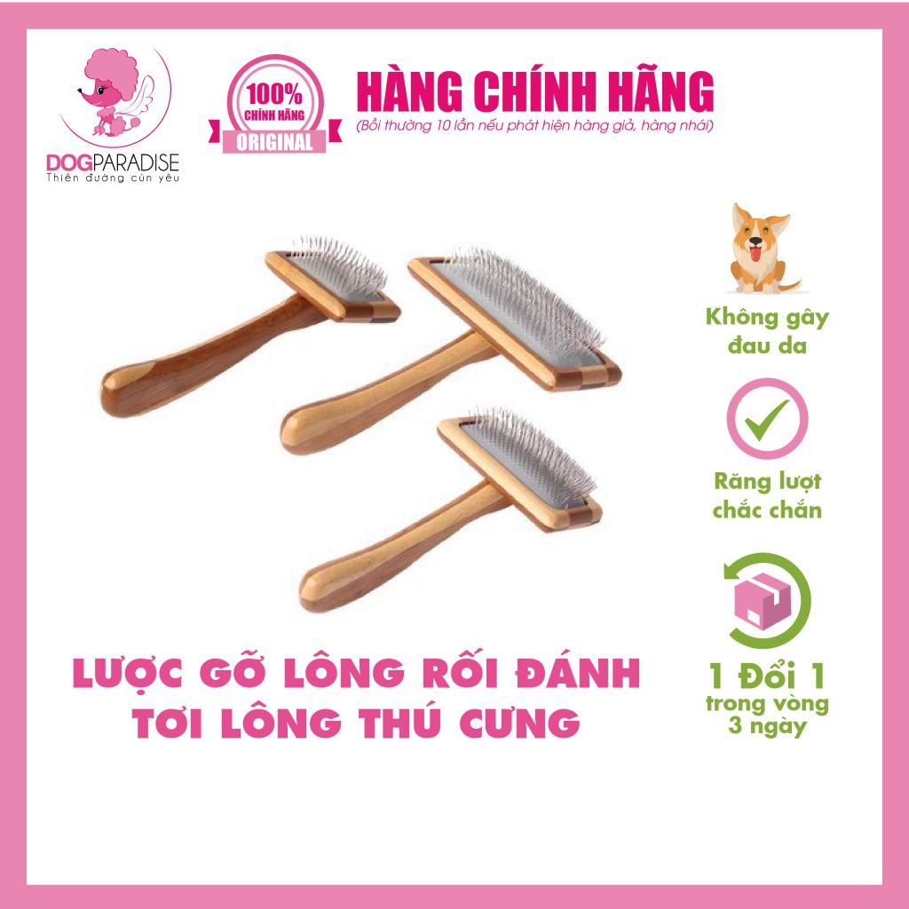 Lược chải lông rối cho chó mèo TOPDOG - FN-S823S-Z-14