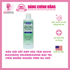 Dầu gội đặc trị Viêm da nặng Davis Maximum Chlorhexidine (all stage)