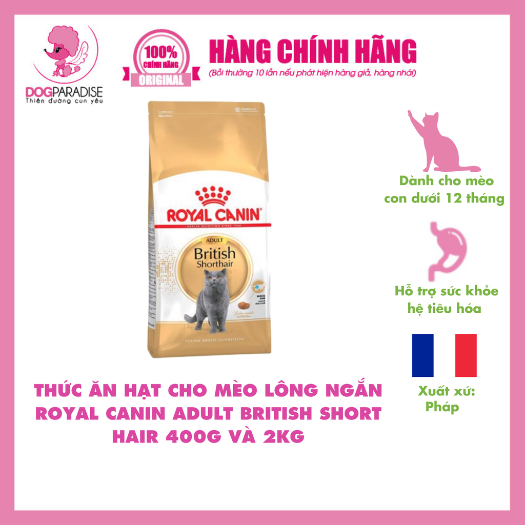 Thức ăn cho mèo lông ngắn Anh British Shorthair | Royal Canin