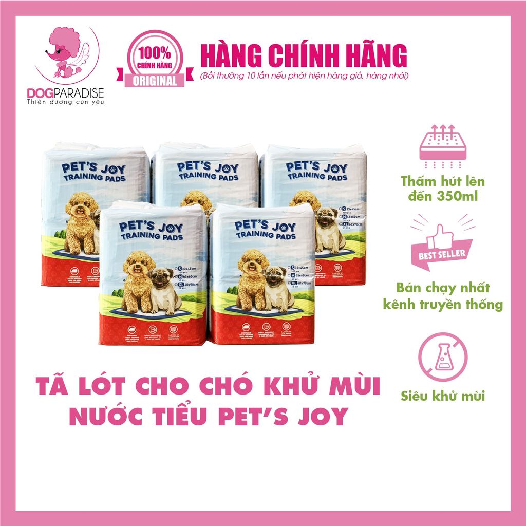 Tã lót khử mùi nước tiểu | Pet's Joy S