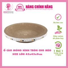 Ổ cào móng hình tròn cho mèo