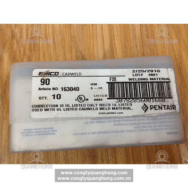 Thuốc Hàn Hóa Nhiệt Cadweld