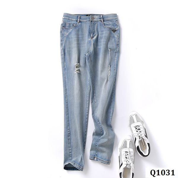 Q1031-Quần Jeans Mảnh Mai Ong Thợ 
