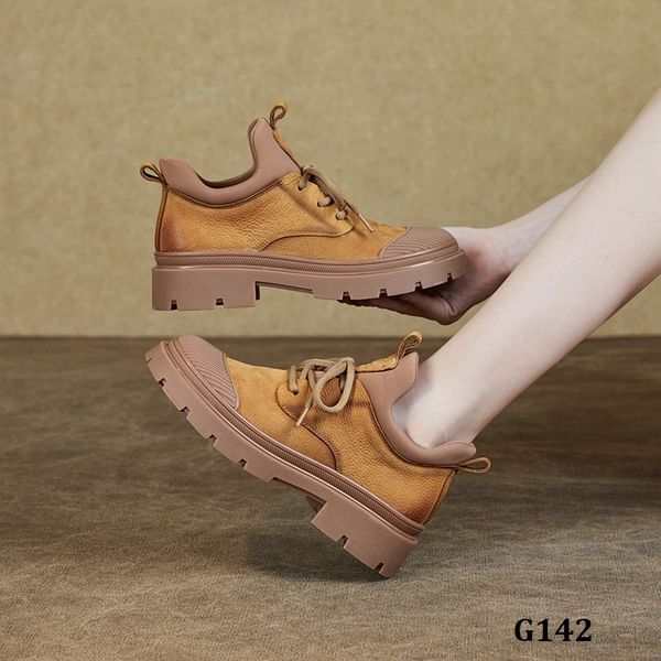  G142-Giày Da Thật Boots Martin Anh Quốc 