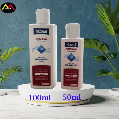 Dầu gội NIZORAL Shampoo trị gàu ngứa nấm da đầu viêm da cơ địa thái lan 50ml