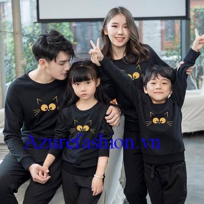 ÁO GIA ĐÌNH THU ĐÔNG, SÉT 4 ÁO