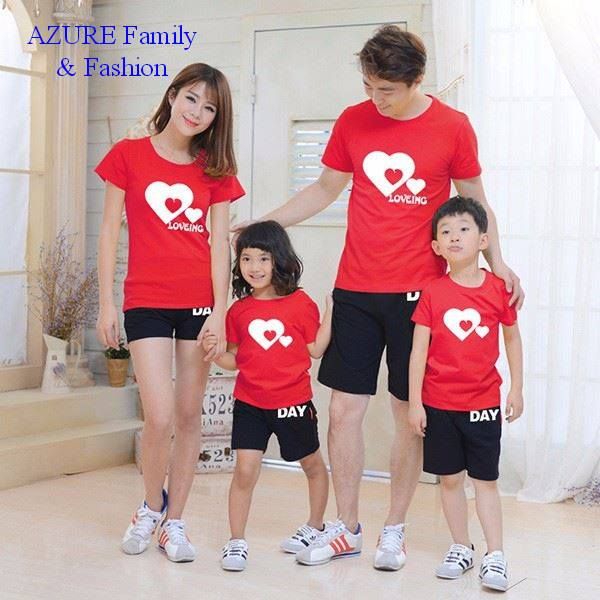 ÁO QUẦN GIA ĐÌNH , SÉT 4 BỘ
