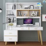 Bàn làm việc kèm tủ cabinet đa năng - BLV60