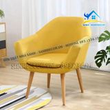 Ghế sofa đơn chân gỗ tự nhiên - GSFD09