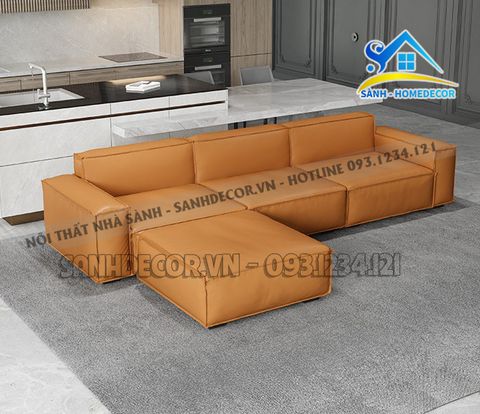 Sofa chữ L bọc da cao cấp - SF94