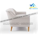 Ghế sofa đơn chân gỗ tự nhiên cao cấp - GSFD04