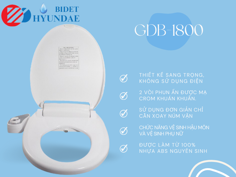  Hyundae Bidet GDB-1800 