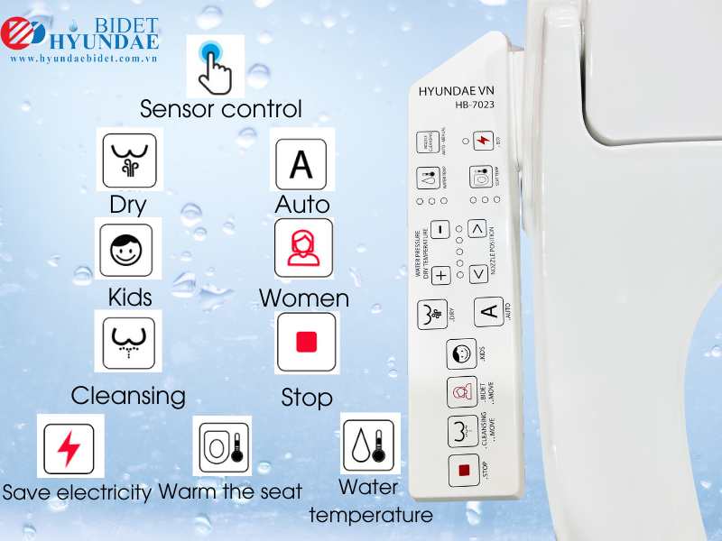  Hyundae Bidet HB-7023 