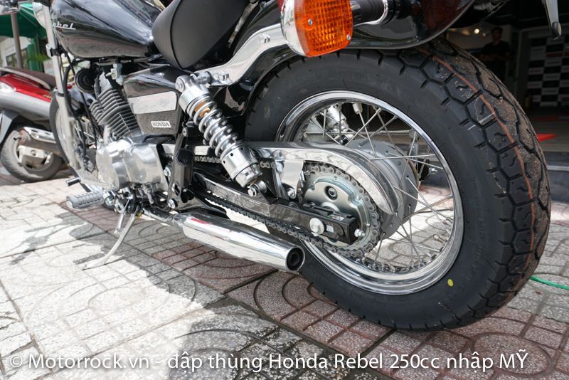 Honda Rebel 250 - nhập Mỹ