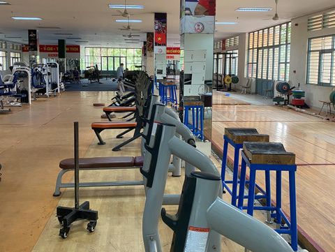 PHÒNG GYM TẠI TTHLTTQG2