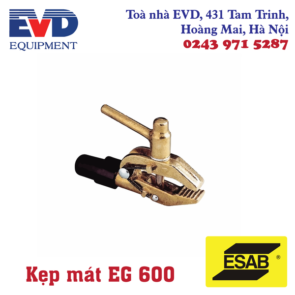 Kẹp mát ESAB EG 600 – EVD Thiết Bị