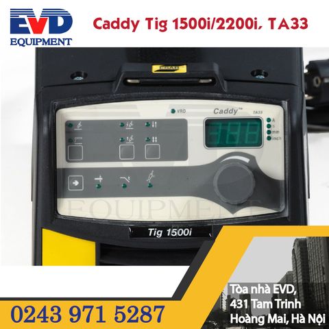 MÁY HÀN ESAB CADDY TIG 1500i/2200i, TA33