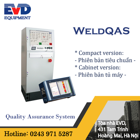 WELDQAS - Quality Assurance System: Thiết bị đo lường và đảm bảo chất lượng