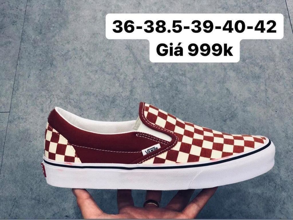 Giày Vans Slip on Checkerboard