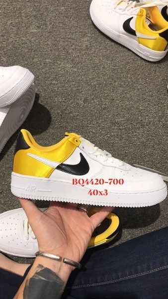 Nike Air Force One Canvas Match Hook Yellow