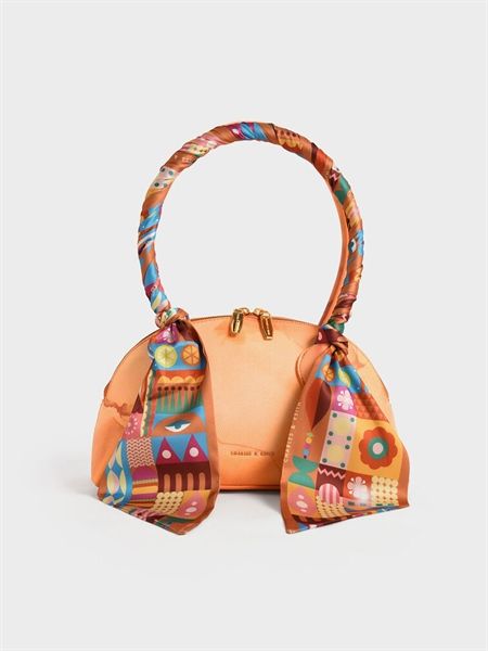 Túi Charlis and Keith Wrapped Shoulder Bag - Pumpkin