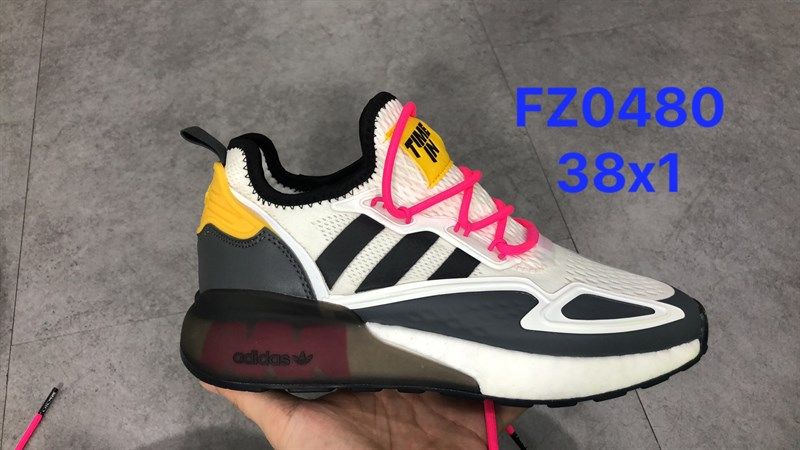 Ninja Time x adidas ZX 2K Boost Trắng/Xám