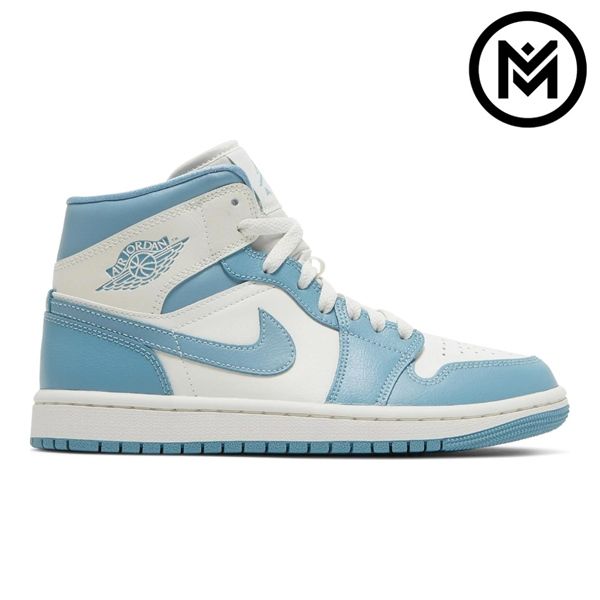 Giày Nike Air Jordan 1 Mid 'University Blue'