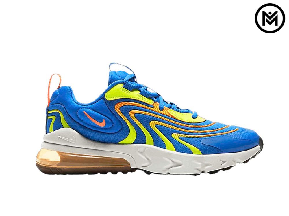 Giày Air Max 270 React ENG GS ''Soar Volt Orange''