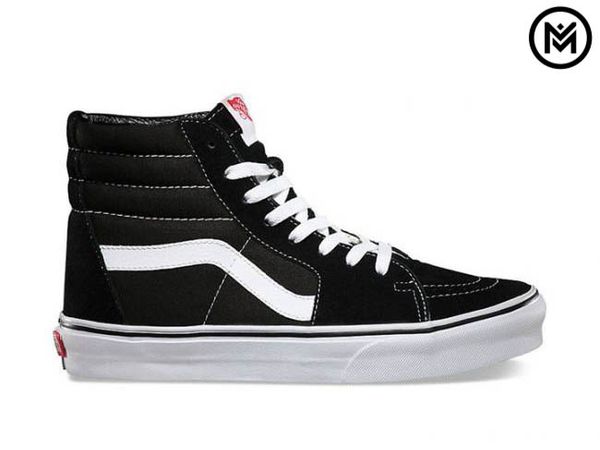 Giày Vans Classic SK8-HI &quot;Black/White&quot; chính hãng – Hàng Chính Hãng Giá Rẻ