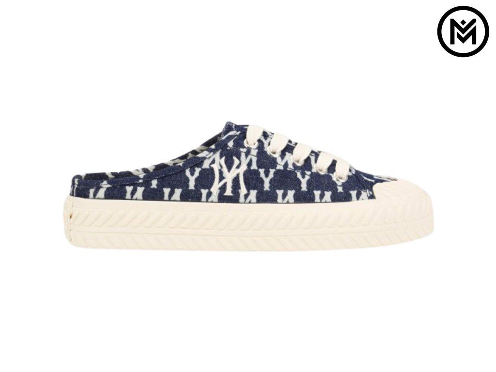 Giày MLB Playball Mule Mono Denim
