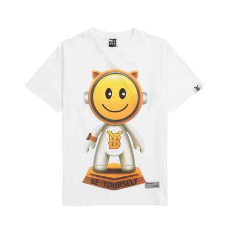 T-Shirt Be Yourself Smiling Robot 