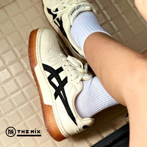 Asics Court MZ Cream Black Gum