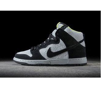 Giày Nike SB Dunk High Black Base