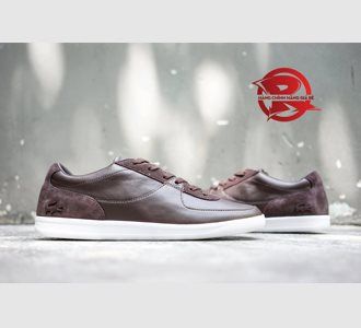 Giày Lacoste  Premium Leather Brown