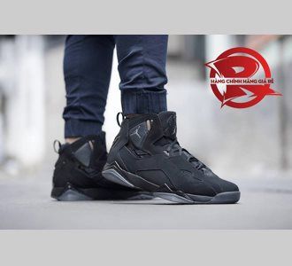 Giày Jordan True Flight Triple Black