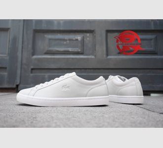 Giày Lacoste  Premium Leather All White