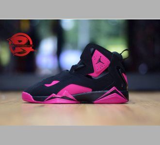Giày Air Jordan True Flight Black/Pink/Grey