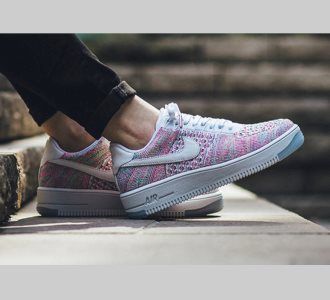 Giày Nike Air Force 1 Flyknit Low Multicolor Radiant Emerald